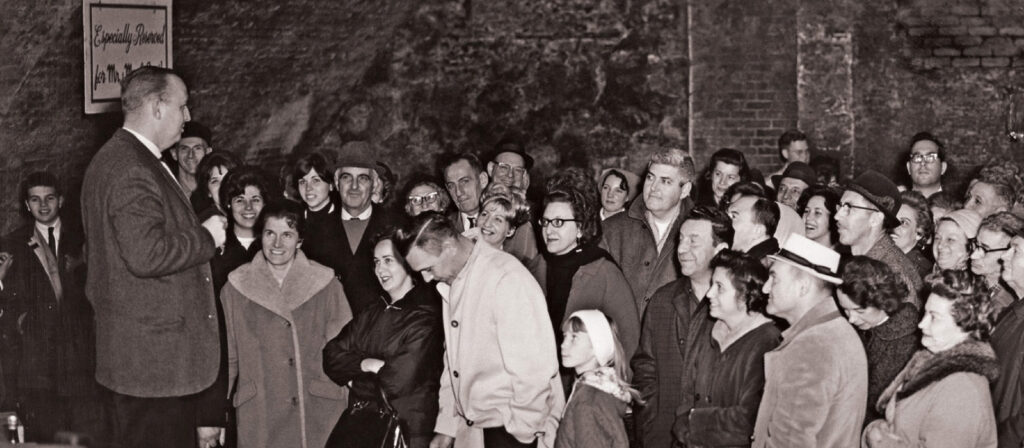 Hudson Valley wine tasting tour in historic underground cellars at Brotherhood Winery